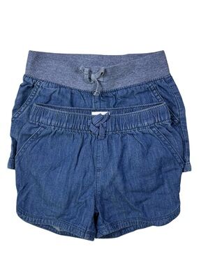 Children’s Place Girls “Bundle” Blue Soft Denim Pull-On Shorts